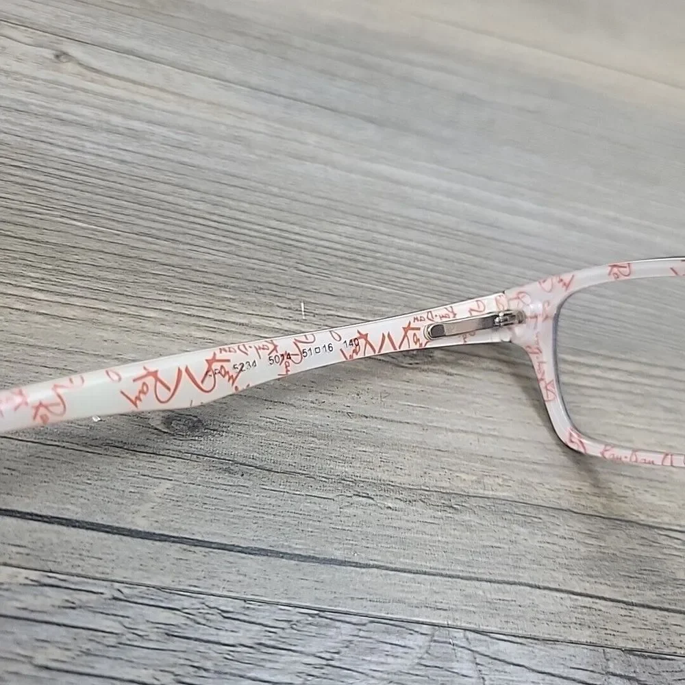 Ray-Ban RB 5234 5014 Eyeglasses‎ FRAMES ONLY 51-16 140 Black White Red Letters